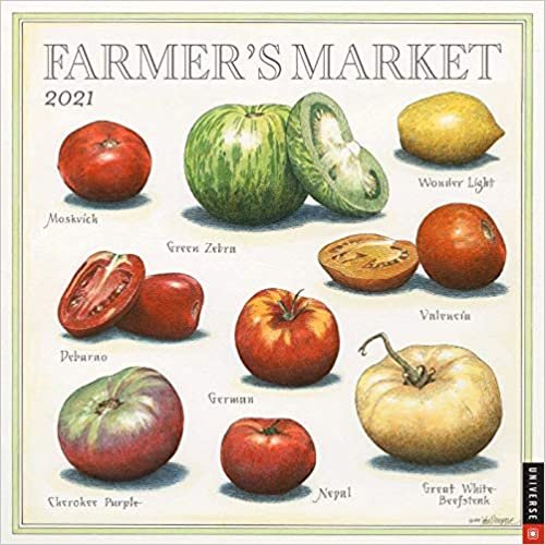 Farmer's Market 2021 Calendar