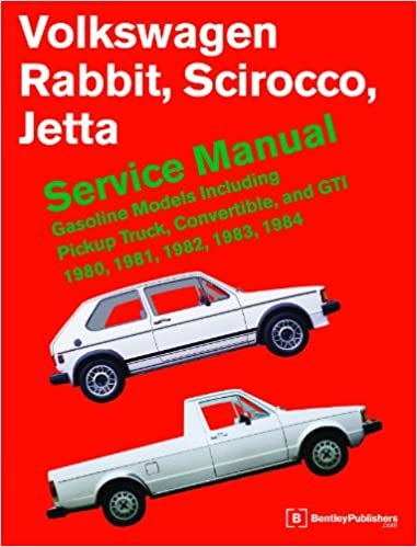 Volkswagen Rabbit, Scirocco, Jetta (A1) Goasoline Service Manual: 1980-1984