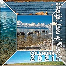 Beautiful Lakes of Mongolia Calendar 2021: October 2020 through March 2022