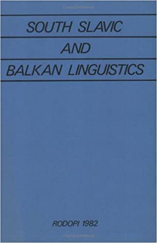 South Slavic and Balkan Linguistics (Studies in Slavic and General Linguistics)
