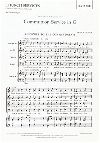Communion Service in G indir