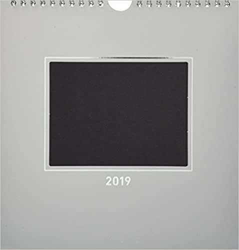 Foto-Bastelkalender 2019 silber datiert: Do it yourself calendar indir