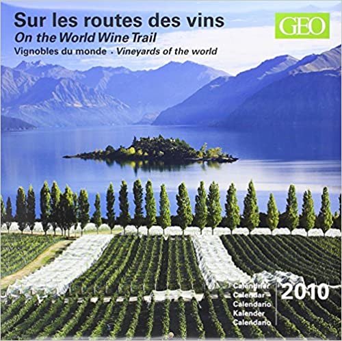 2010 On The World Wine Trail 30 X 30 Calendar