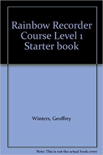 Rainbow Recorder Course Level 1 Starter Book