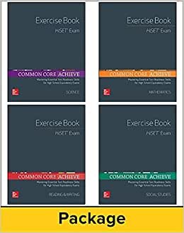 Common Core Achieve, Hiset Exercise Book 25 Copy Set (Basics & Achieve) indir