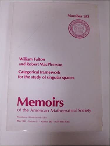Categorical Framework for the Study of Singular Spaces (Memoirs of the American Mathematical Society) indir