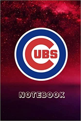 Chicago Cubs : MLB Notebook Perfect for taking notes,Sketching Soft Matte Cover 100Pages, 6 x 9 inches #7
