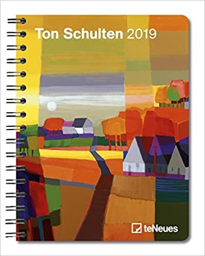 Ton Schulten 2019: Buchkalender Kunst indir