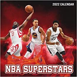 NBA Superstars 2022 Calendar: Special gifts for all ages, genders and NBA Fans with 12-month Calendar from January 2022 to December 2022 Bonus 2021 Last 4 Months