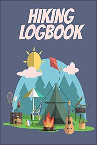 HIKING LOGBOOK: Hiker's Journal- Hiking Journal,Hiking Log Book ,Notes Journal, College Ruled ,110 Pages, Travel Size 6x9, Cover, Matte Finish. indir