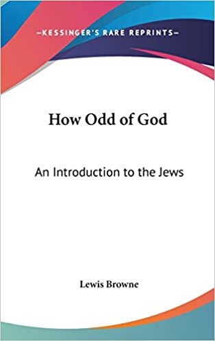 How Odd of God: An Introduction to the Jews
