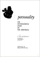 Personality: Psychological Study of the Individual indir