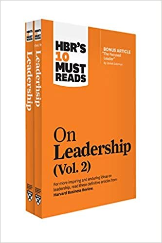 HBR's 10 Must Reads on Leadership 2-Volume Collection indir