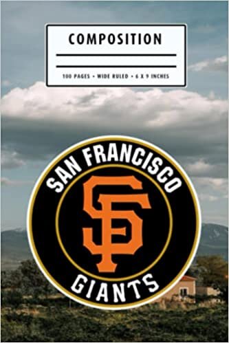 Weekly Planner Composition : San Francisco Giants Notebook- To My Baseball Son , To My Baseball Dad - Baseball Notebook #23 indir