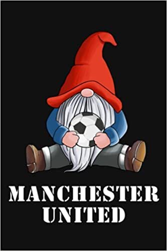 Manchester United Gnome Soccer Notebook & Journal | Soccer Fan Essential | Composition Book Notebook Journal Log Book | College Ruled 6X9 Inches, 110 Pages