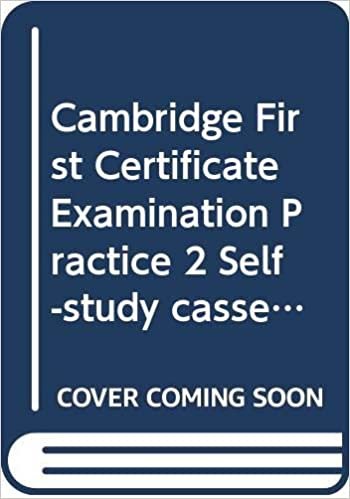 Cambridge First Certificate Examination Practice 2 Self-study: Self-study Level 2 indir