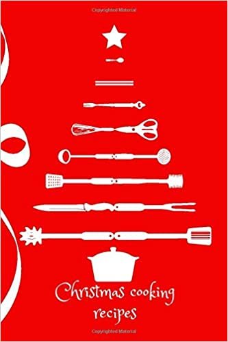 Christmas cooking recipes: Christmass Notebook, Journal, Diary (110 Pages, Recipe book, 6 x 9)