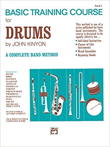 John Kinyon's Basic Training Course, Bk 1: Drums (John Kinyon's Band Course)