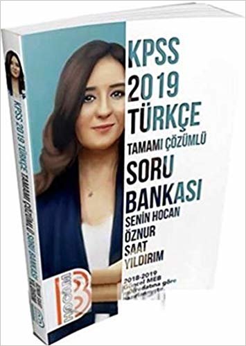 Benim Hocam KPSS Türkçe Tamamı Çözümlü Soru Bankası-YENİ