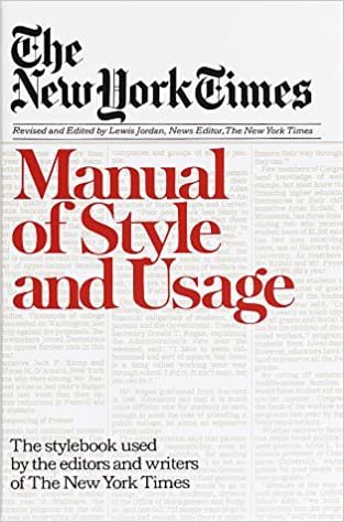 New York Times Manual of Style and Usage