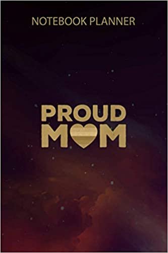 Notebook Planner Womens Proud Mom Rainbow LGBT Pride Month: Teacher, Financial, Schedule, Cute, Personalized, Work List, Over 100 Pages, 6x9 inch