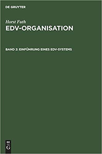 Einführung Eines Edv-Systems