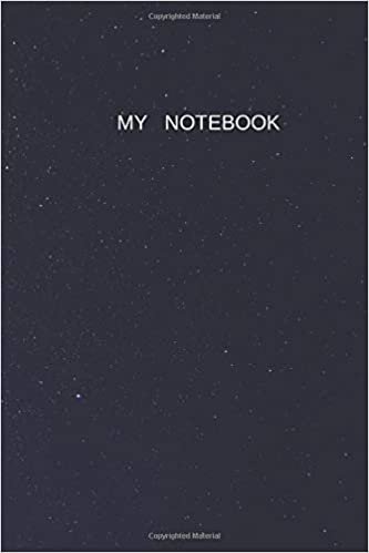 My Notebook: Motivational Notebook, Journal, Diary ( 110 Pages, Blank, 6 x 9 ) indir