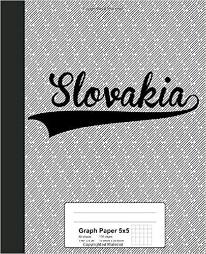 Graph Paper 5x5: SLOVAKIA Notebook (Weezag Graph Paper 5x5 Notebook)