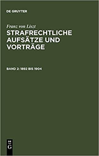 Strafrechtliche Aufsätze und Vorträge: 1892 bis 1904: Band 2