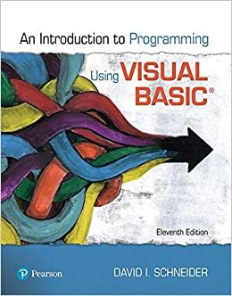 Introduction to Programming Using Visual Basic Plus Mylab Programming with Pearson Etext -- Access Card Package indir