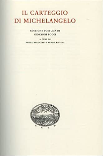Carteggio (1533-1553). Ediz. numerata