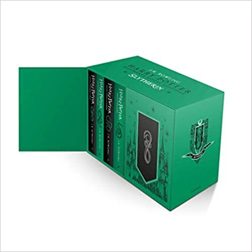 Harry Potter Slytherin House Editions Hardback Box Set: J.K. Rowling - Hardback Box Set: 1-7