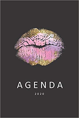 agenda 2020: linda agenda 2020, desde 1 de enero al 31 de diciembre para estar organizada es un regalo ideal para hacer.tamaño 6 in x 9 in( en español)
