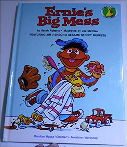 ERNIE'S BIG MESS (Sesame Street start-to-read books)