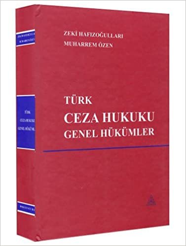 Türk Ceza Hukuku Genel Hükümler (Ciltli)