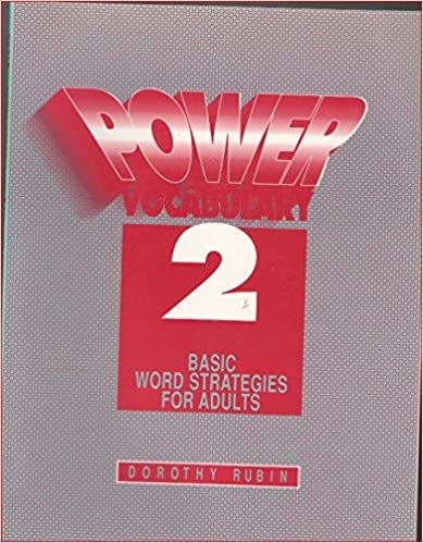 Power Vocabulary: Basic Word Strategies for Adults (Cambridge Adult Education, Band 2): Power Vocabulary Vol 2 indir