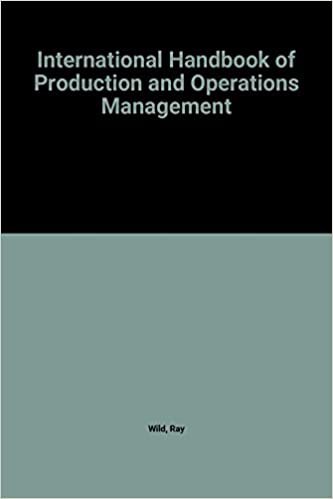 International Handbook of Production and Operations Management