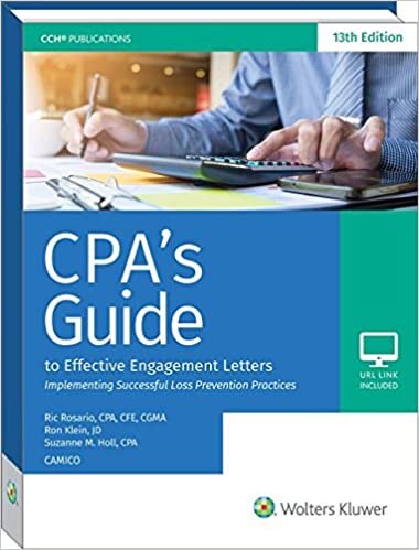 Cpa's Guide to Effective Engagement Letters (13th Edition) indir