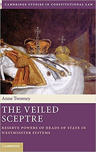 The Veiled Sceptre: Reserve Powers of Heads of State in Westminster Systems (Cambridge Studies in Constitutional Law)