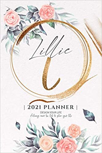 Lillie 2021 Planner: Personalized Name Pocket Size Organizer with Initial Monogram Letter. Perfect Gifts for Girls and Women as Her Personal Diary / ... to Plan Days, Set Goals & Get Stuff Done. indir