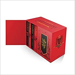 Harry Potter Gryffindor House Editions Hardback Box Set: 1-7