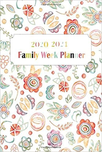 2020-2021 Family Week Planner and Month to View: 2020-2021 Two Year Planner: 2020-2021 see it bigger planner | 24-Month Planner & Calendar weekly ... 2020-2021, 2020-2021 weekly planner 6x9 indir