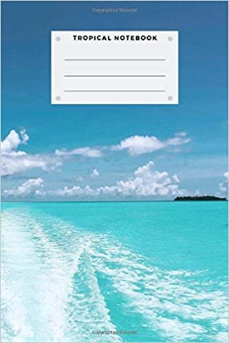 Tropical Notebook: Motivational Notebook, Journal, Diary (110 Pages, Blank, 6 x 9)