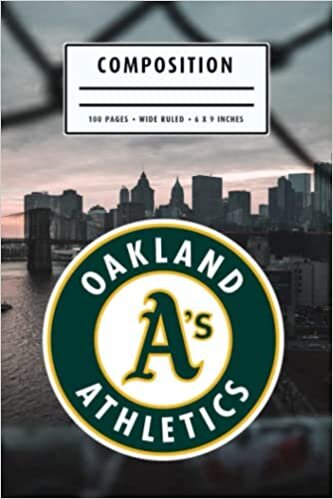 Composition : Oakland Athletics Notebook- To My Baseball Son , To My Baseball Dad - Baseball Notebook #14