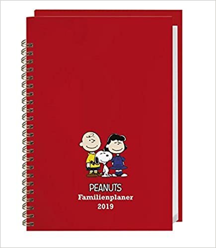 Peanuts Familienplaner Buch A5 - Kalender 2019 indir