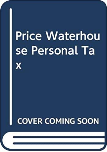 Price Waterhouse Personal Tax