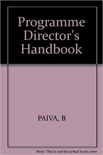 The Program Director's Handbook