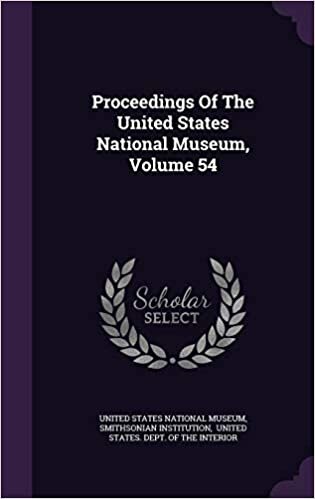 Proceedings Of The United States National Museum, Volume 54