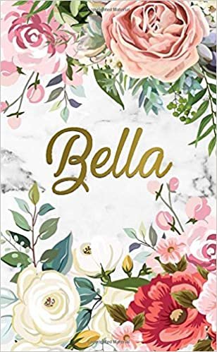 Bella: 2020-2021 Nifty 2 Year Monthly Pocket Planner and Organizer with Phone Book, Password Log & Notes | Two-Year (24 Months) Agenda and Calendar | ... Floral Personal Name Gift for Girls & Women