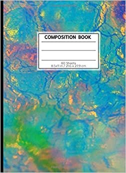 COMPOSITION BOOK 80 SHEETS 8.5x11 in / 21.6 x 27.9 cm: A4 Lined Ruled Notebook | "Floating" | Workbook for s Kids Students Boys | Writing Notes School College | Grammar | Languages